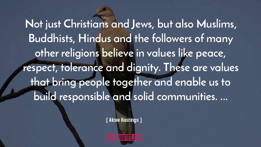 Alcee Hastings Quotes: Not just Christians and Jews,