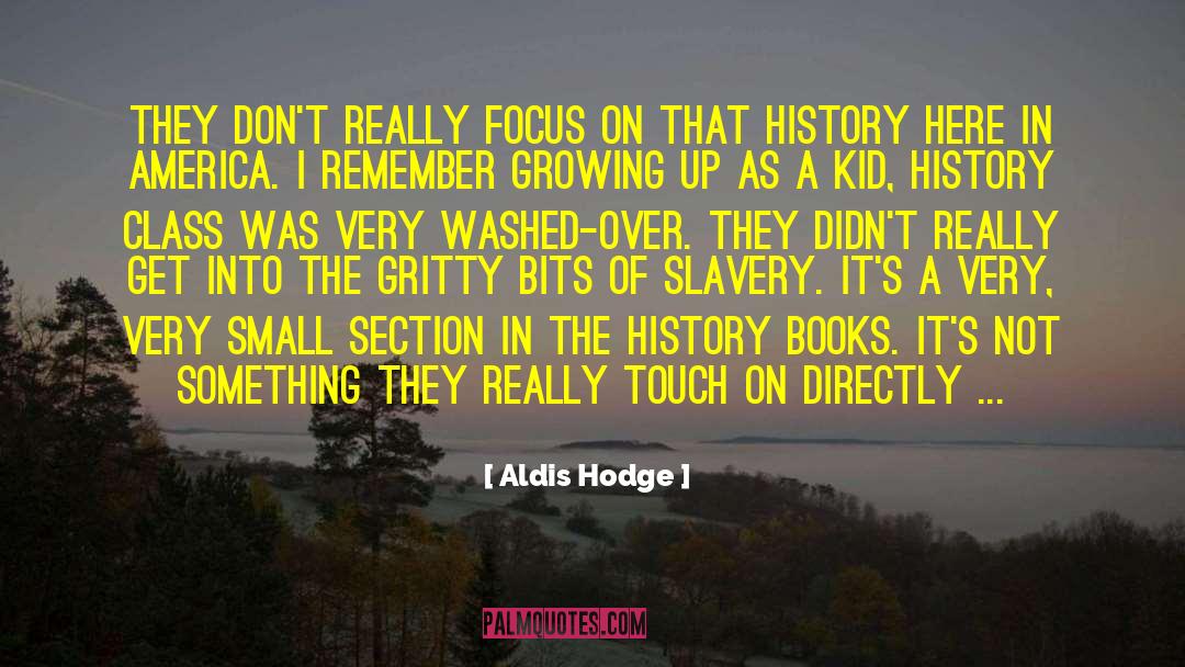 Aldis Hodge Quotes: They don't really focus on