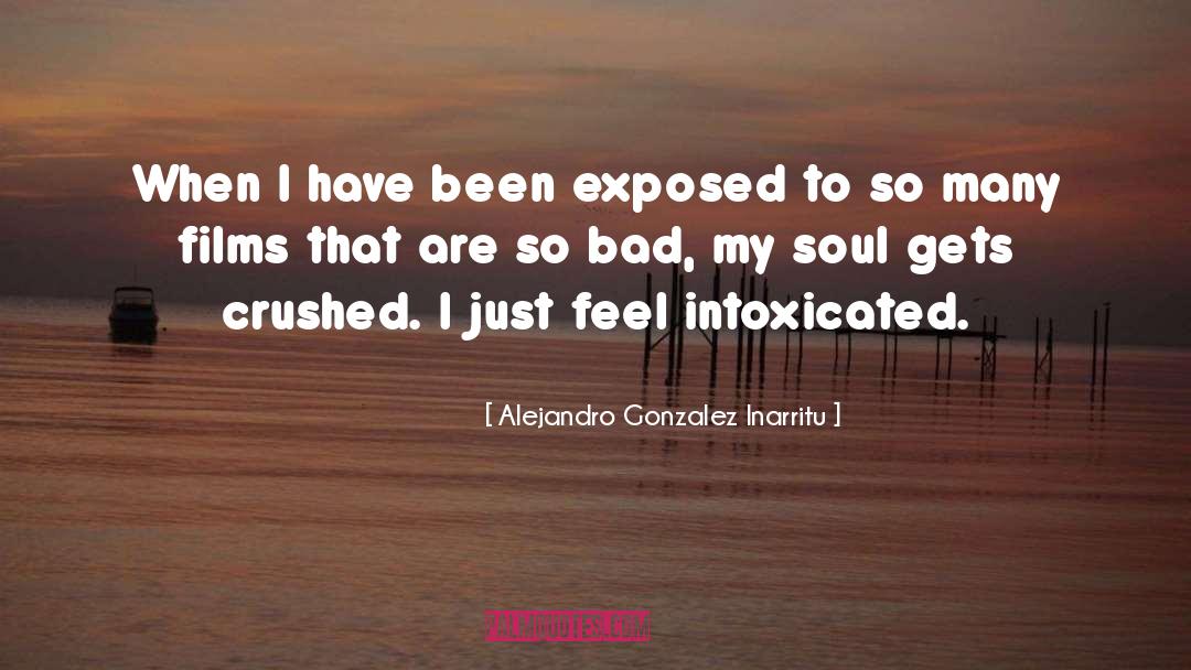 Alejandro Gonzalez Inarritu Quotes: When I have been exposed