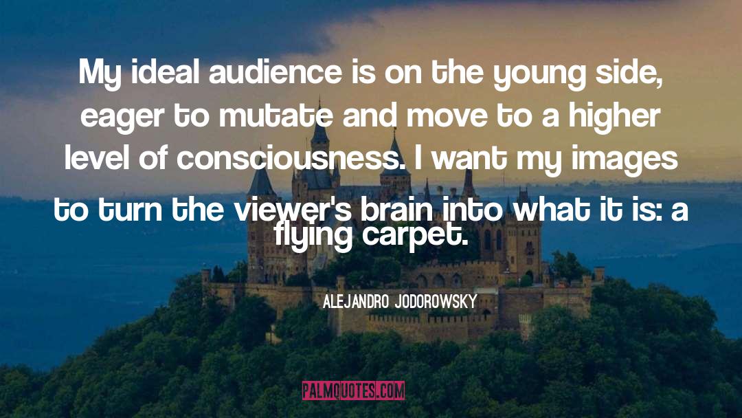 Alejandro Jodorowsky Quotes: My ideal audience is on