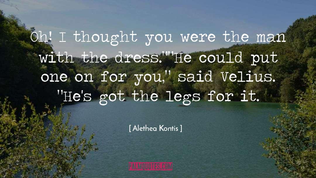 Alethea Kontis Quotes: Oh! I thought you were