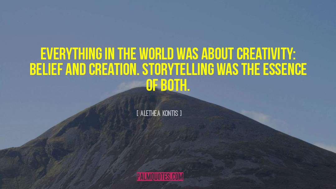 Alethea Kontis Quotes: Everything in the world was