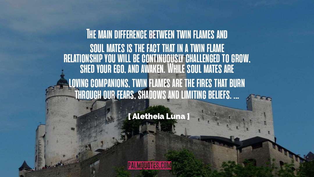 Aletheia Luna Quotes: The main difference between twin