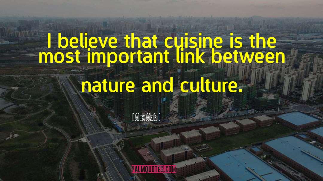 Alex Atala Quotes: I believe that cuisine is
