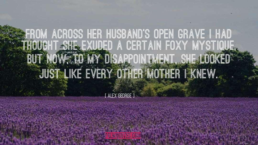 Alex George Quotes: From across her husband's open