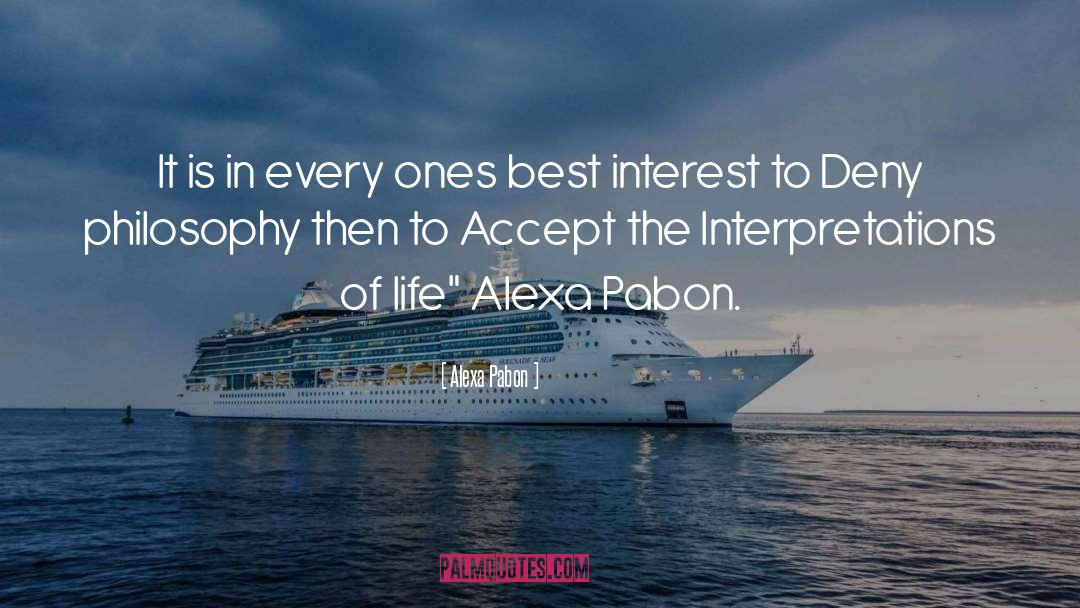 Alexa Pabon Quotes: It is in every ones