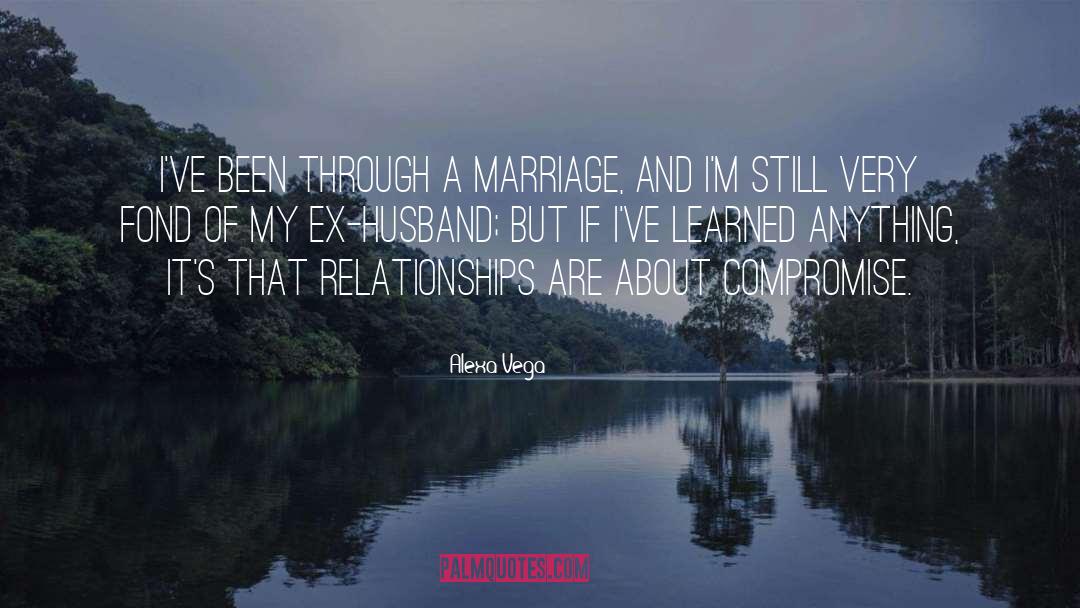 Alexa Vega Quotes: I've been through a marriage,