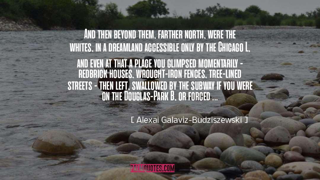 Alexai Galaviz-Budziszewski Quotes: And then beyond them, farther