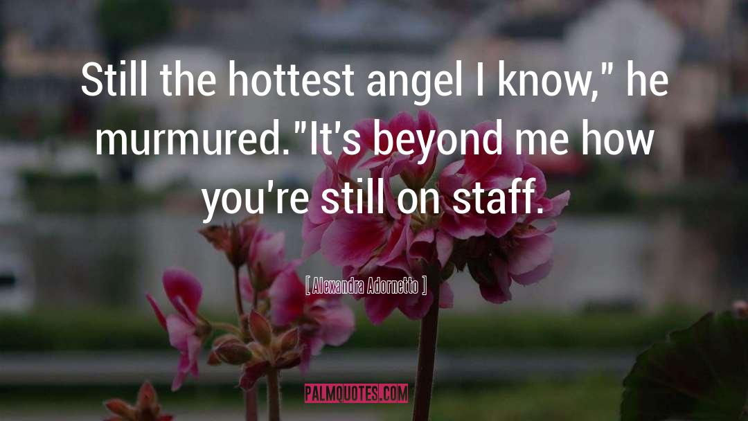 Alexandra Adornetto Quotes: Still the hottest angel I