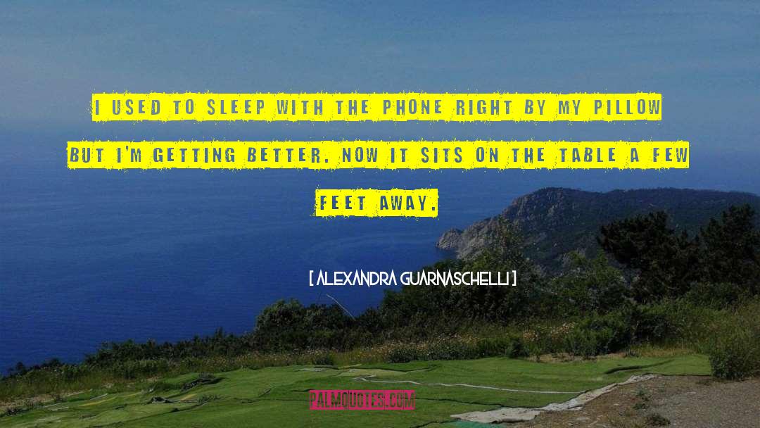 Alexandra Guarnaschelli Quotes: I used to sleep with