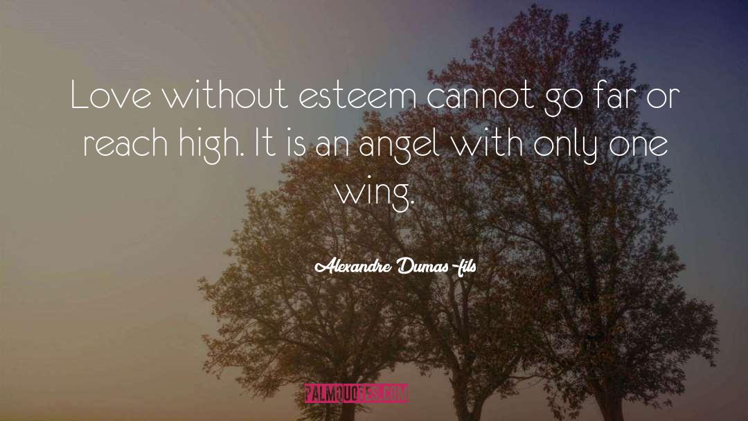 Alexandre Dumas-fils Quotes: Love without esteem cannot go