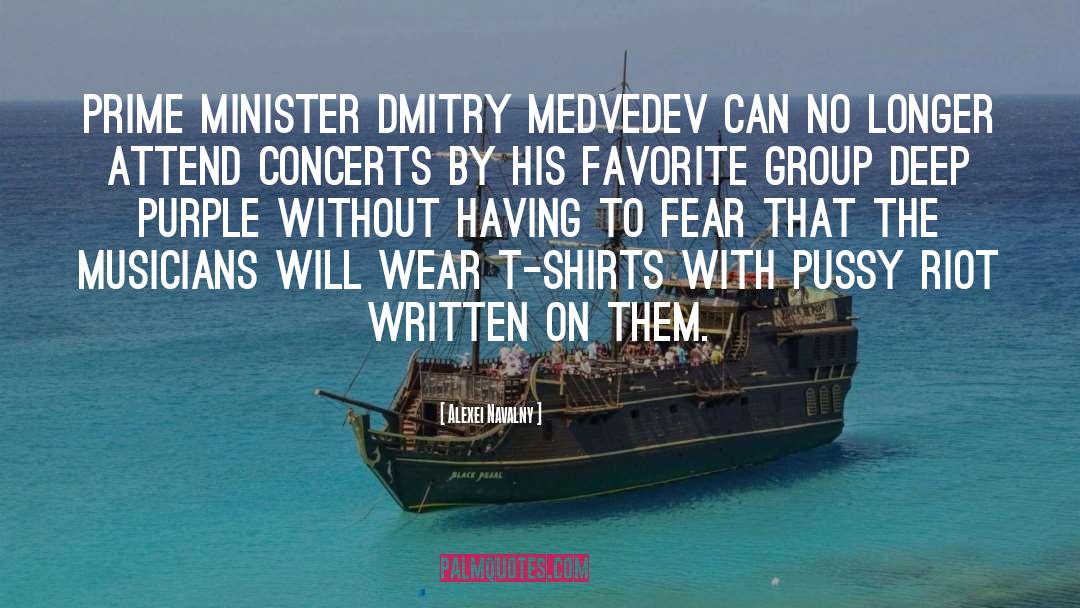 Alexei Navalny Quotes: Prime Minister Dmitry Medvedev can