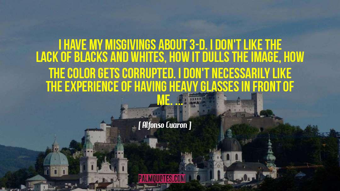Alfonso Cuaron Quotes: I have my misgivings about