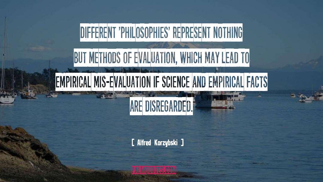 Alfred Korzybski Quotes: Different 'philosophies' represent nothing but