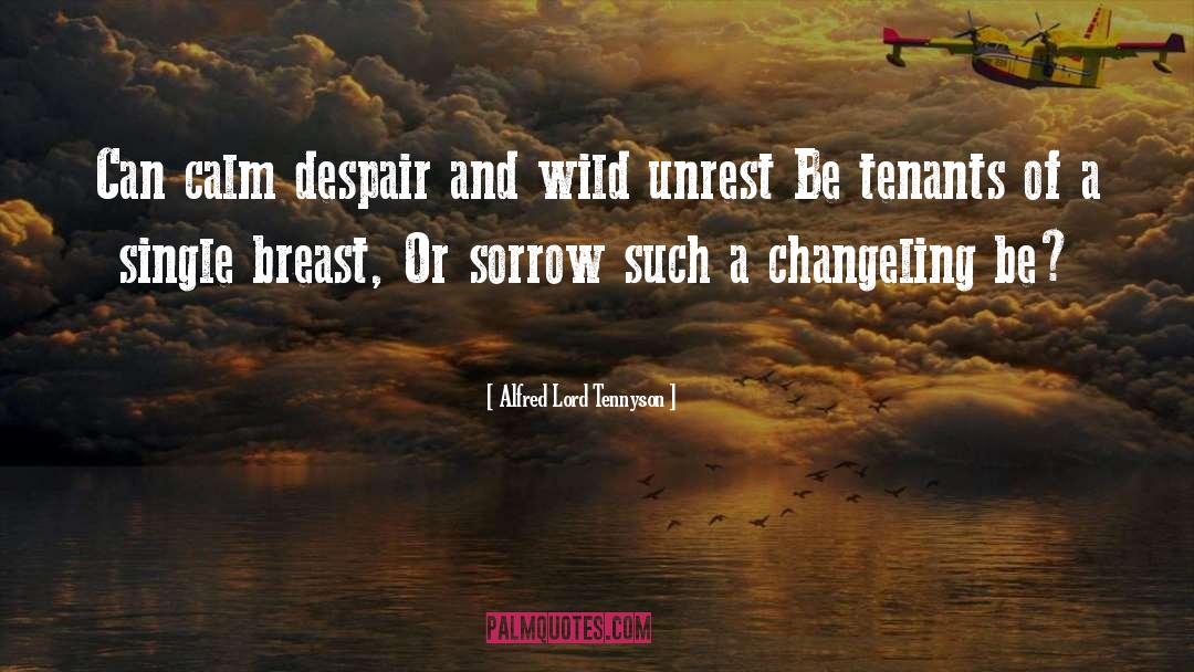 Alfred Lord Tennyson Quotes: Can calm despair and wild