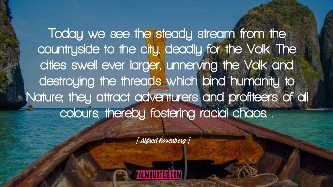 Alfred Rosenberg Quotes: Today we see the steady