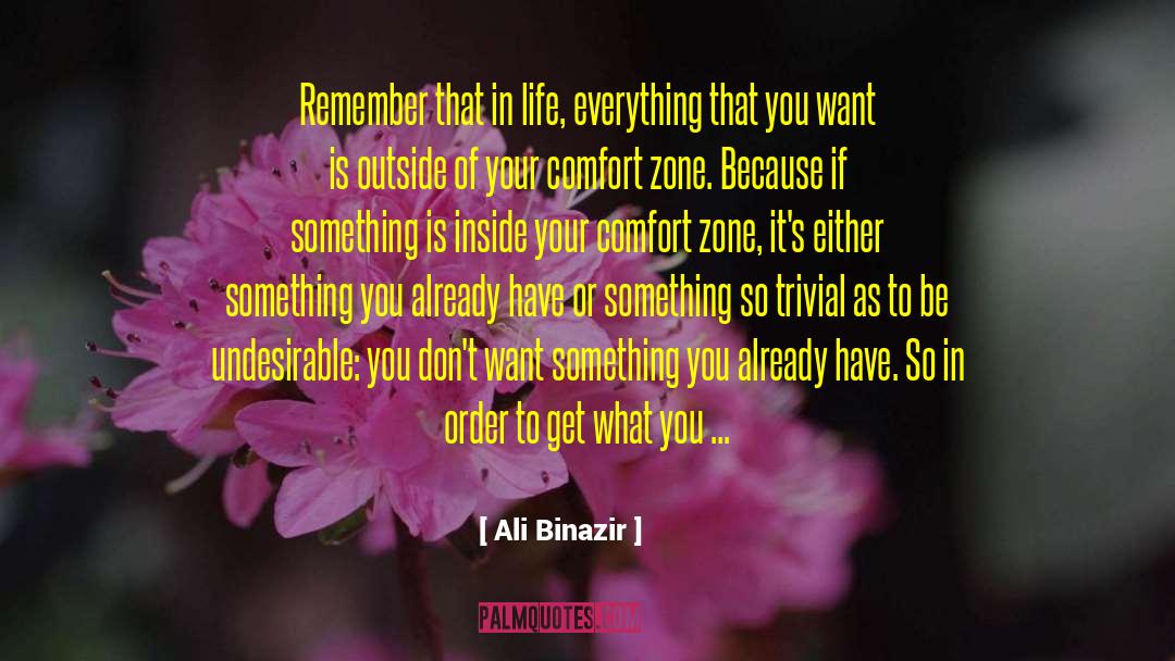 Ali Binazir Quotes: Remember that in life, everything