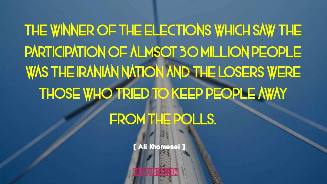 Ali Khamenei Quotes: The winner of the elections