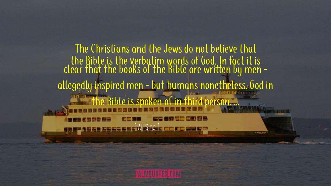 Ali Sina Quotes: The Christians and the Jews