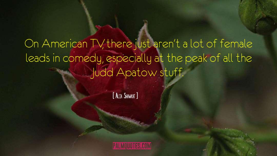 Alia Shawkat Quotes: On American TV, there just