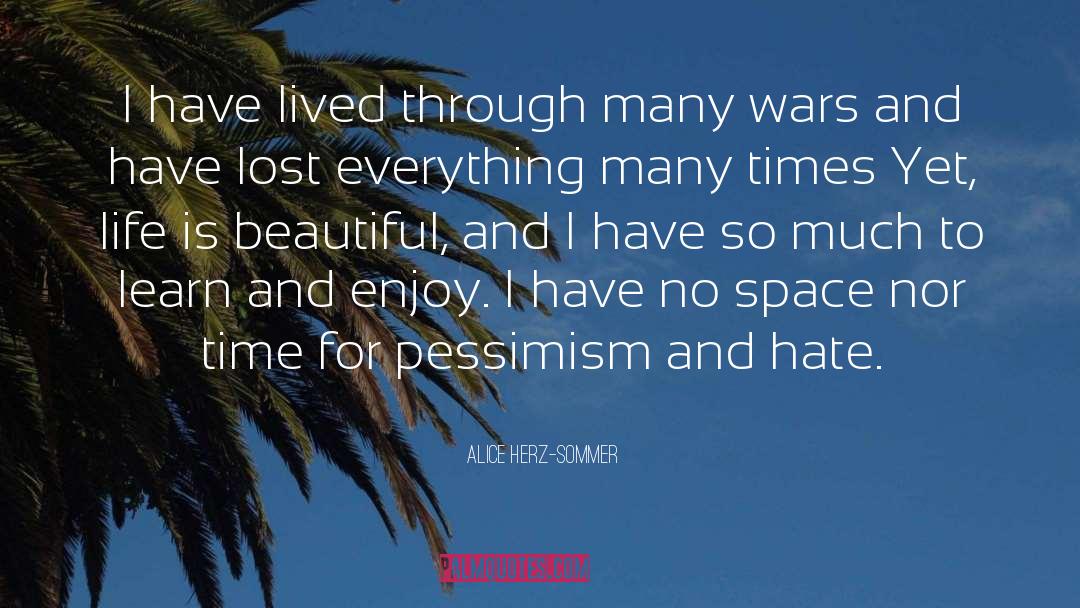 Alice Herz-Sommer Quotes: I have lived through many