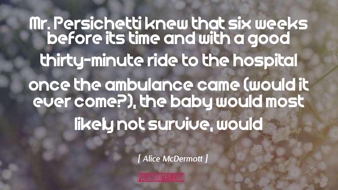 Alice McDermott Quotes: Mr. Persichetti knew that six