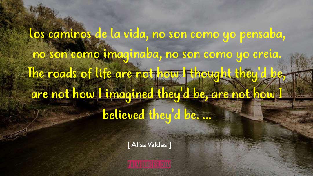 Alisa Valdes Quotes: Los caminos de la vida,
