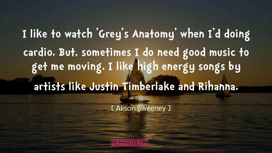 Alison Sweeney Quotes: I like to watch 'Grey's