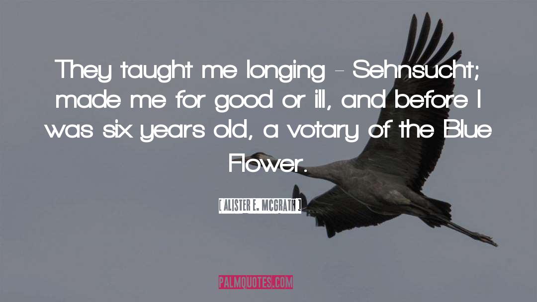 Alister E. McGrath Quotes: They taught me longing -