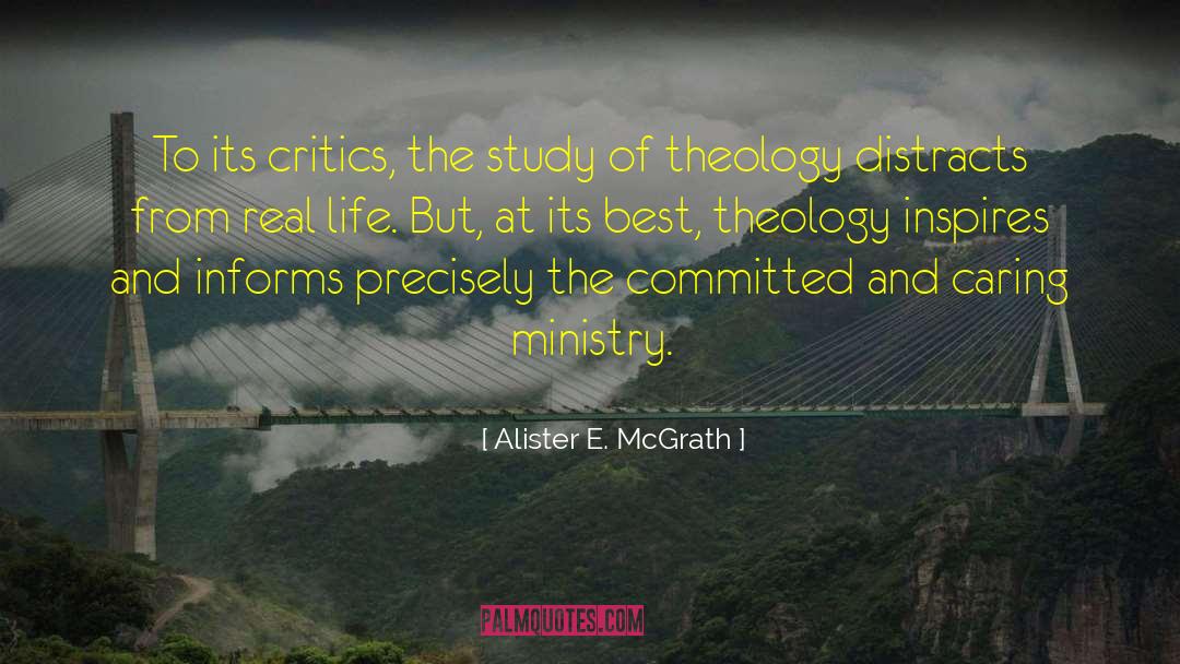 Alister E. McGrath Quotes: To its critics, the study