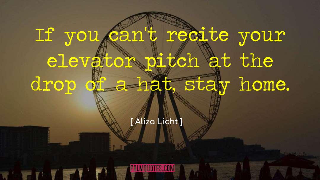 Aliza Licht Quotes: If you can't recite your