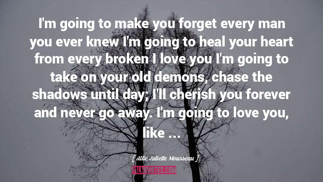 Allie Juliette Mousseau Quotes: I'm going to make you
