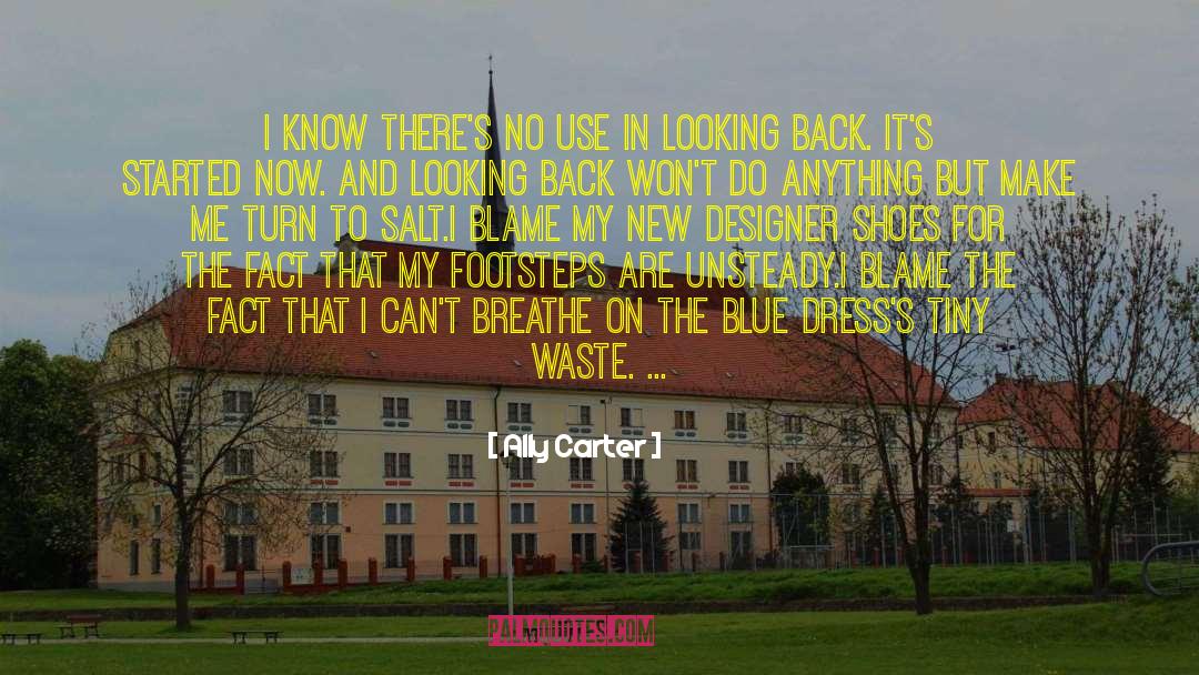 Ally Carter Quotes: I know there's no use