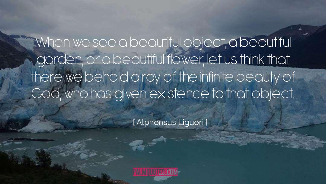 Alphonsus Liguori Quotes: When we see a beautiful