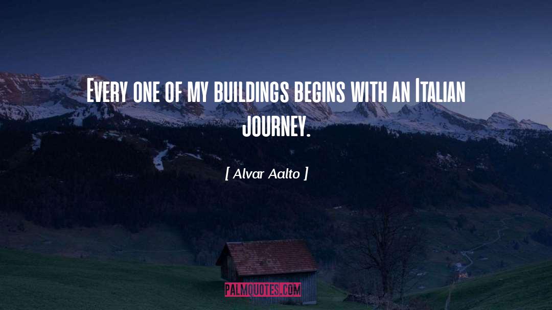 Alvar Aalto Quotes: Every one of my buildings