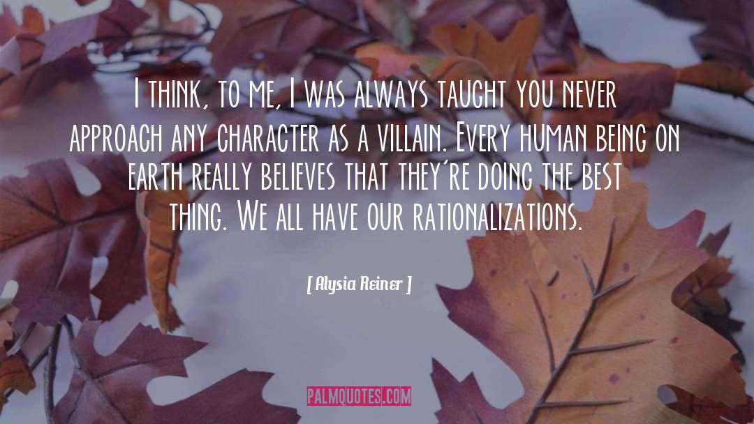 Alysia Reiner Quotes: I think, to me, I