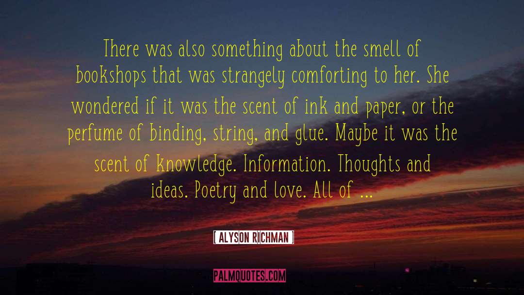 Alyson Richman Quotes: There was also something about