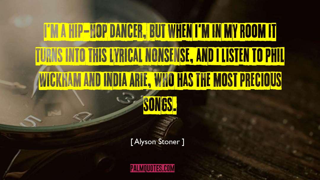 Alyson Stoner Quotes: I'm a hip-hop dancer, but