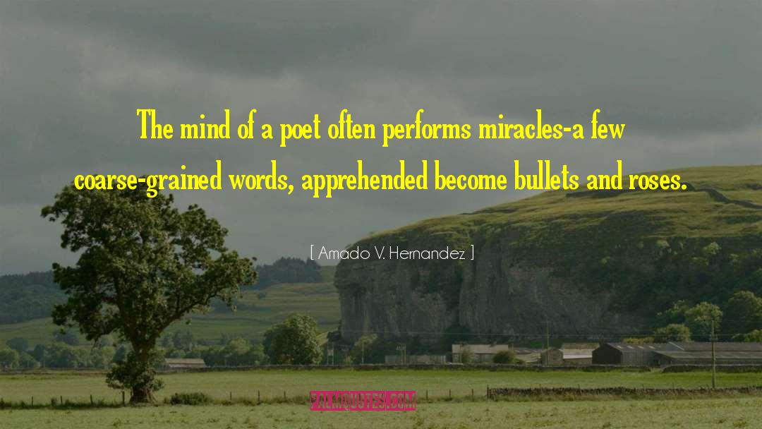 Amado V. Hernandez Quotes: The mind of a poet