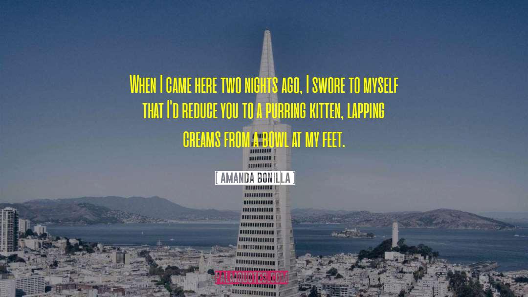 Amanda Bonilla Quotes: When I came here two