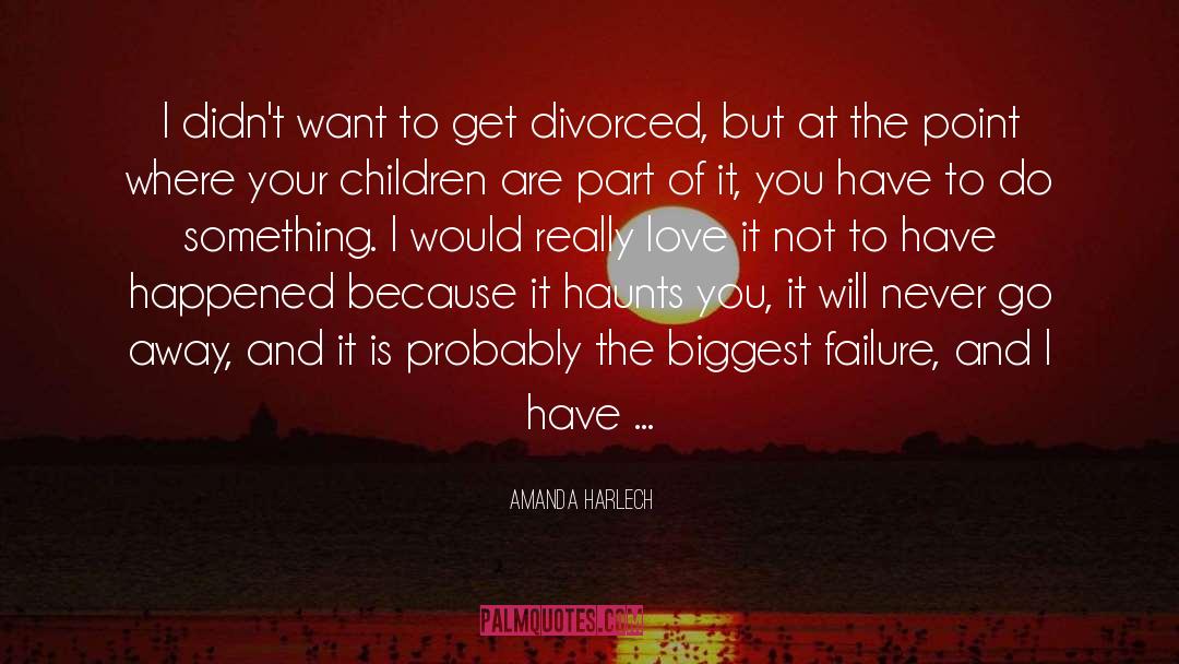 Amanda Harlech Quotes: I didn't want to get