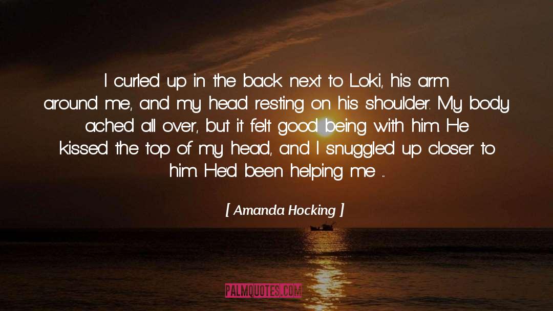 Amanda Hocking Quotes: I curled up in the