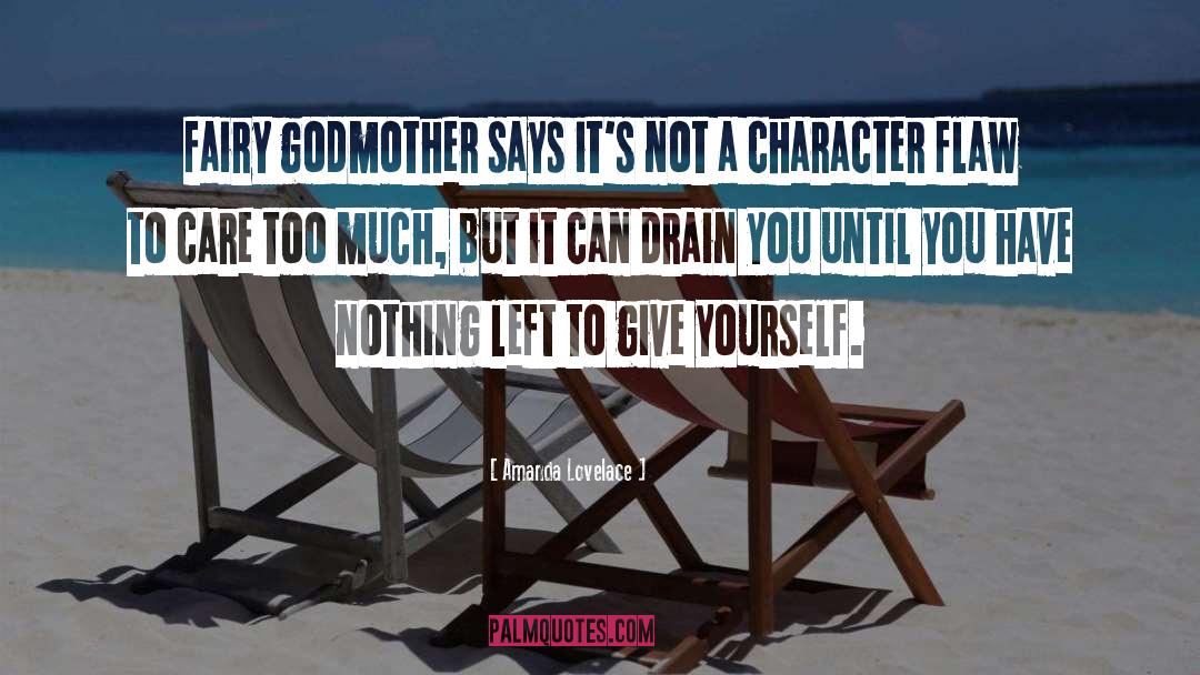 Amanda Lovelace Quotes: fairy godmother says it's not