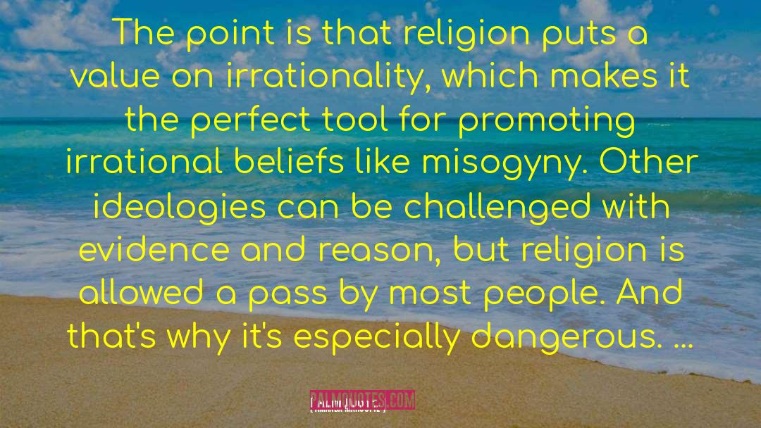 Amanda Marcotte Quotes: The point is that religion