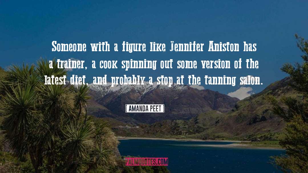 Amanda Peet Quotes: Someone with a figure like