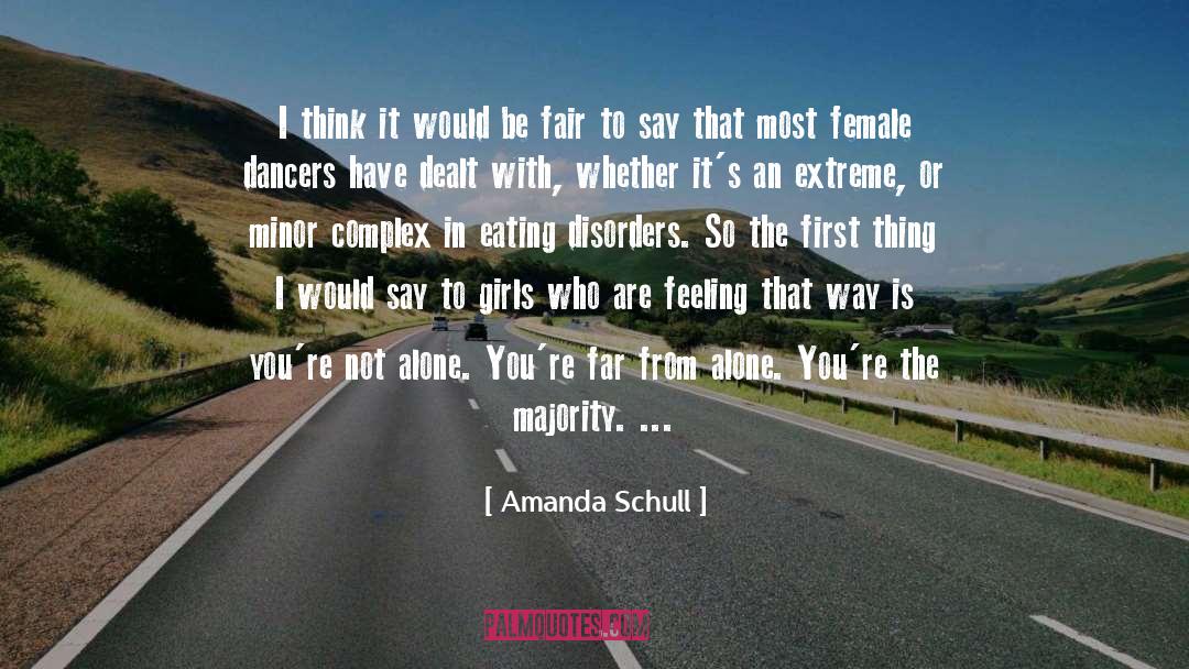 Amanda Schull Quotes: I think it would be