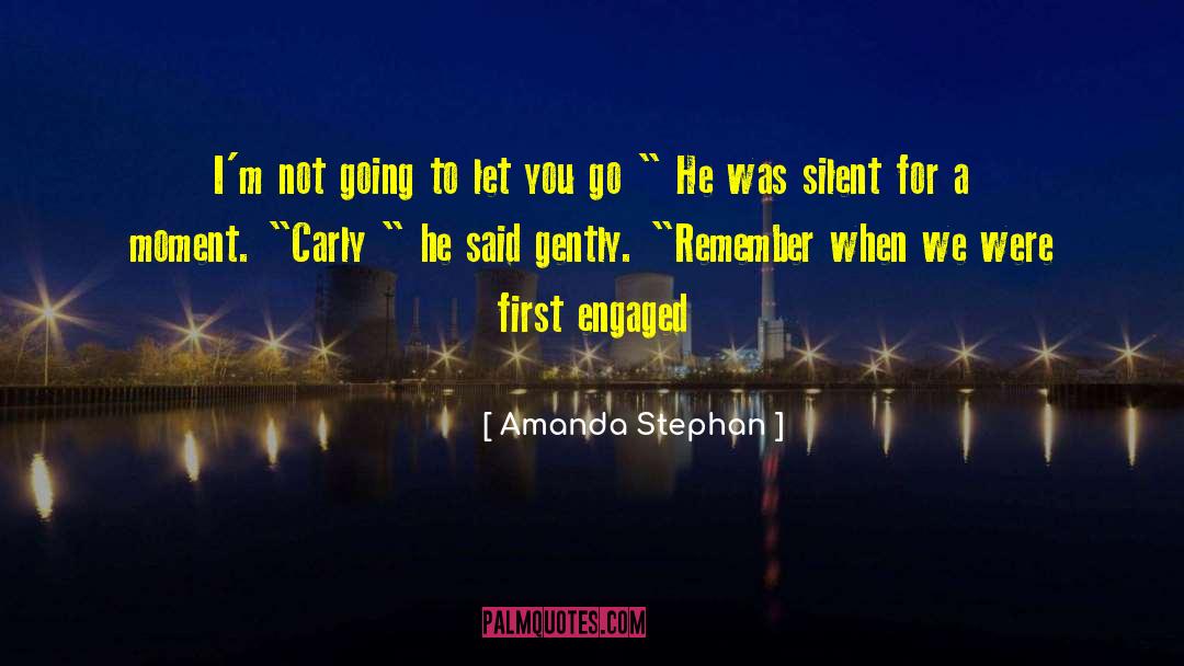 Amanda Stephan Quotes: I'm not going to let