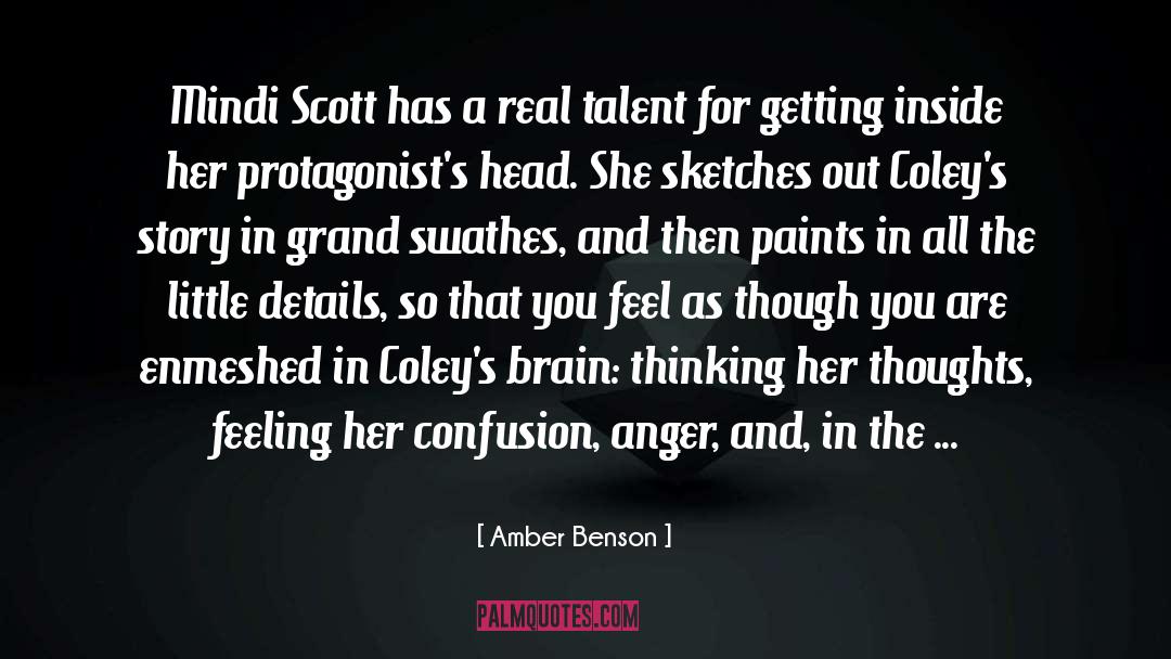 Amber Benson Quotes: Mindi Scott has a real