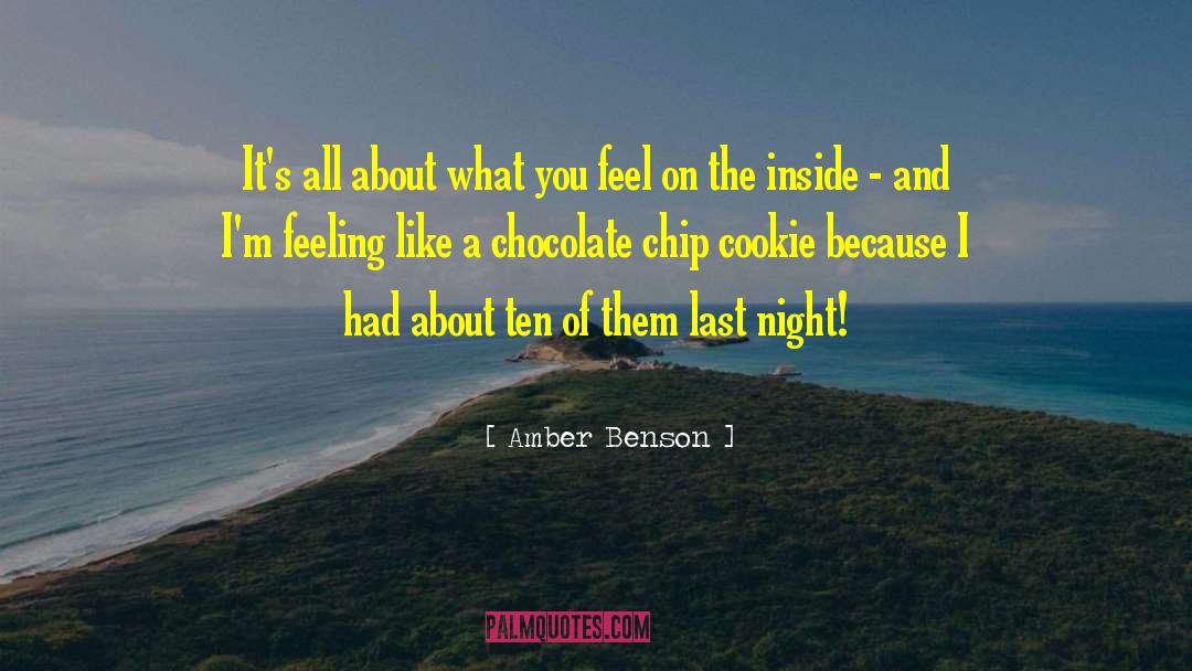 Amber Benson Quotes: It's all about what you