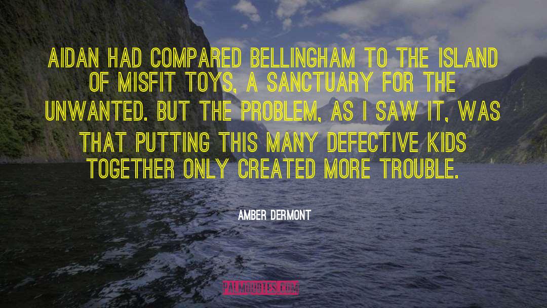 Amber Dermont Quotes: Aidan had compared Bellingham to